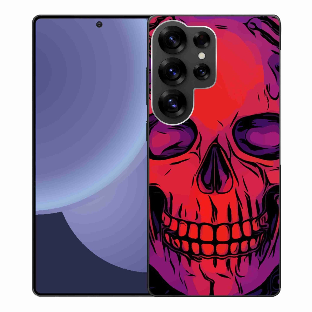 Zselés borítás mmCase Samsung Galaxy S25 Ultra készülékhez - koponya