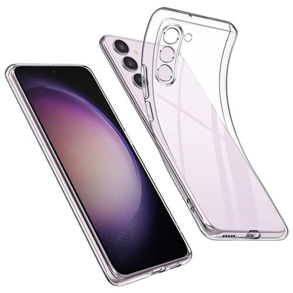 Átlátszó zselés tok Samsung Galaxy S23 5G - átlátszó