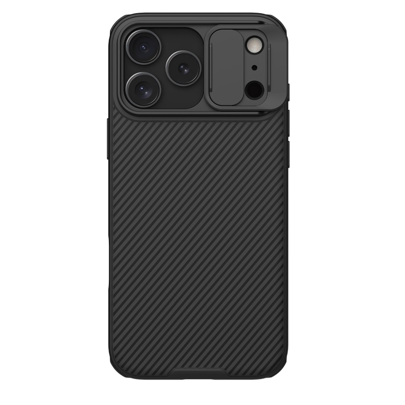 Nillkin CamShield PRO hátlap Apple iPhone 17 Pro Max készülékhez Fekete