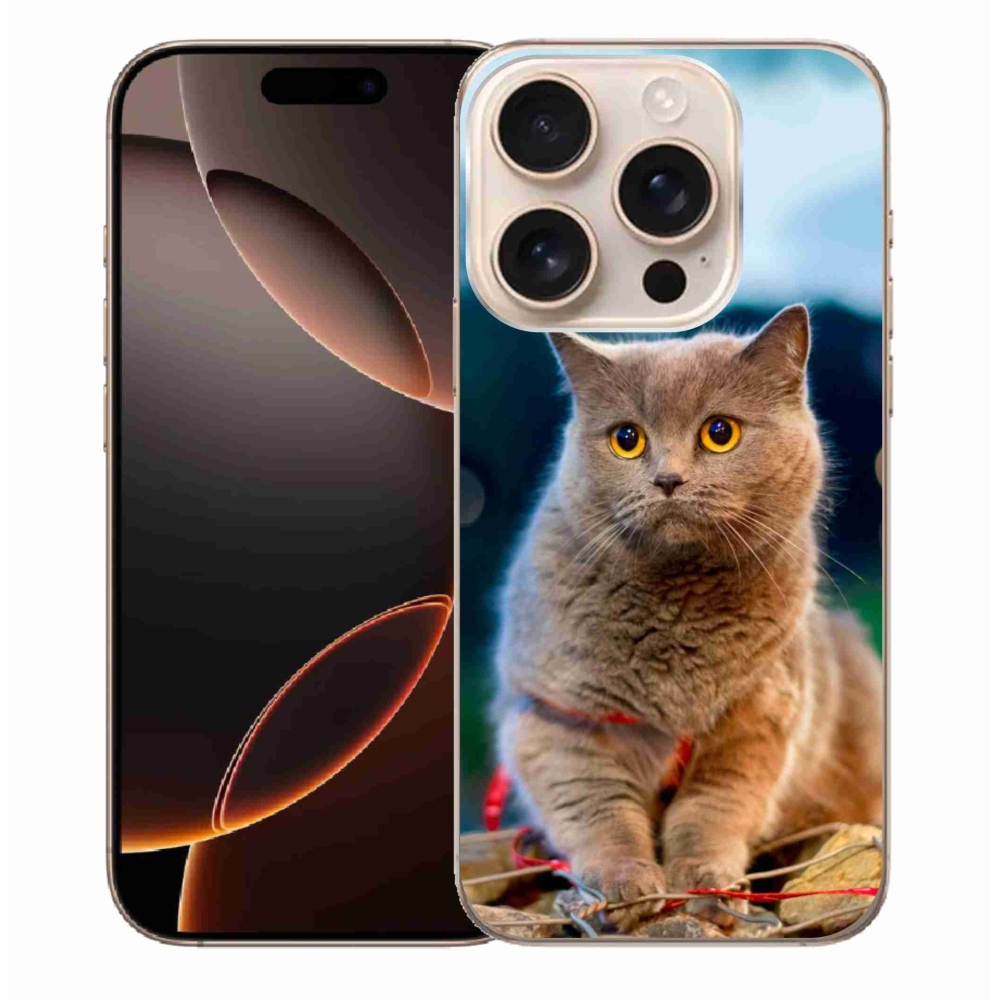 Gél védőburkolat mmCase iPhone 16 Pro Max készülékhez - Brit kék 2