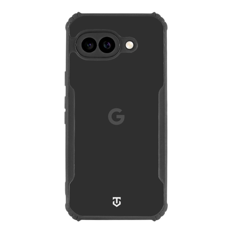 Tactical Quantum Stealth Cover for Google Pixel 9a Clear/Black (átlátszó/fekete)