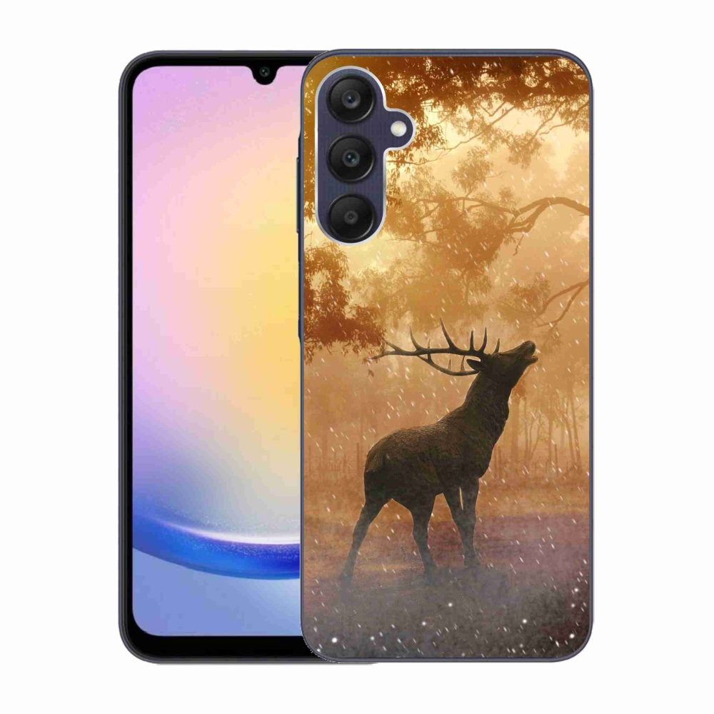 Zselés borítás mmCase Samsung Galaxy A25 5G - szarvas a vadászaton