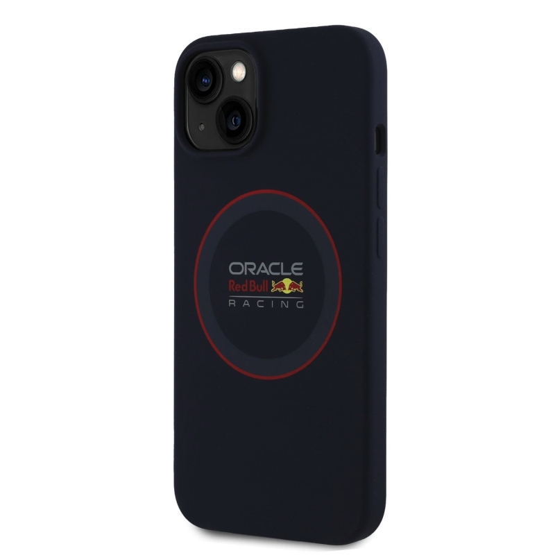 Red Bull szilikon Red Ring MagSafe hátlapi borító iPhone 13 Navy számára