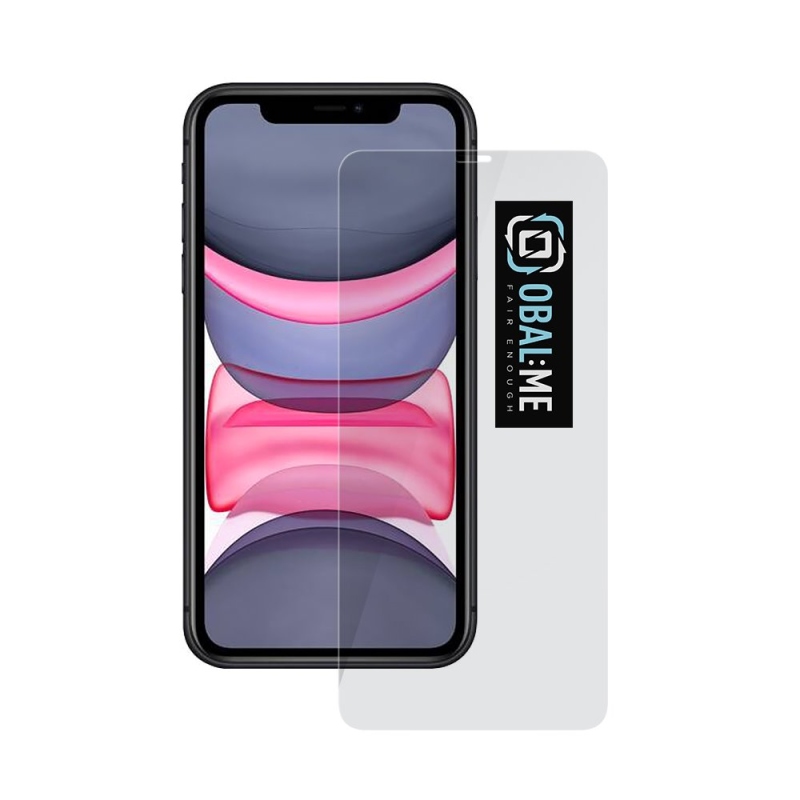 CSOMAG:ME 2.5D edzett üveg Apple iPhone 11 Pro Max/XS Max átlátszó iPhone 11 Pro Max/XS Max-hoz