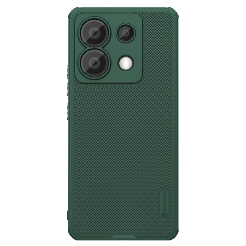 Nillkin Super Frosted PRO hátlap Xiaomi Redmi Note 13 Pro 5G/Poco X6 5G mélyzöld színű hátlaphoz