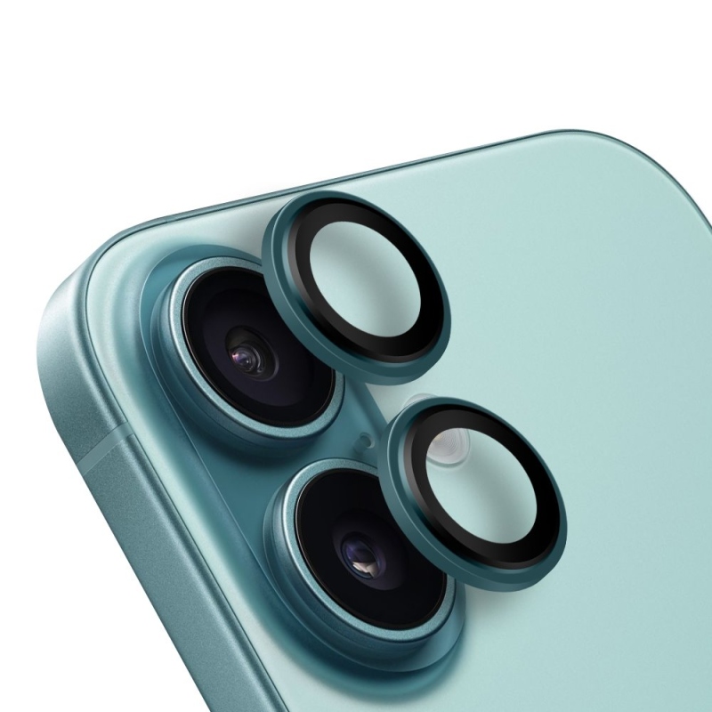Csomagolás:ME lencsevédő Apple iPhone 16/16 Plus Teal színű készülékhez