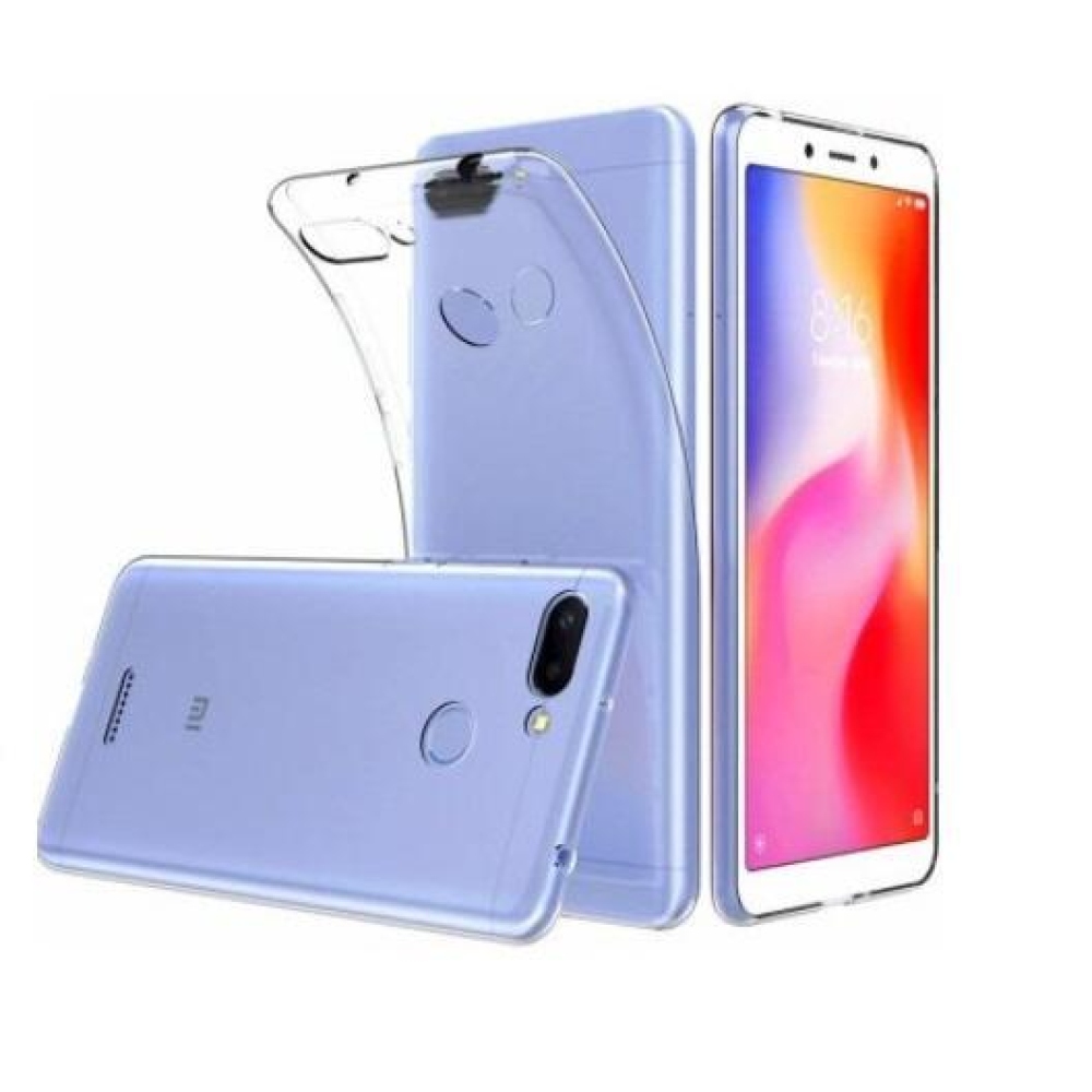 Átlátszó zselés tok Xiaomi Redmi 6 - átlátszó