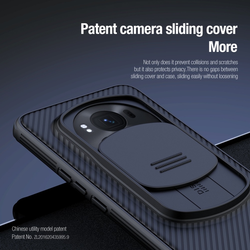 Nillkin CamShield PRO hátlap a Honor Magic 6 Pro fekete színű készülékhez