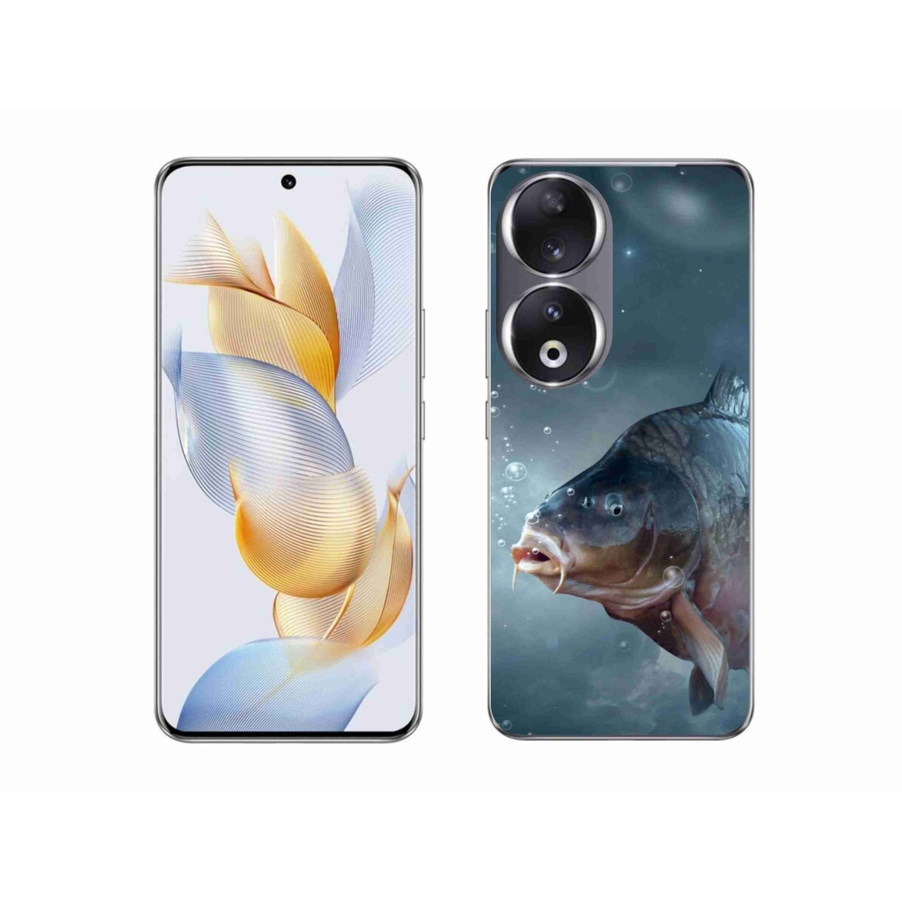 Zselés borítás mmCase a Honor 90-hez - ponty és buborékok