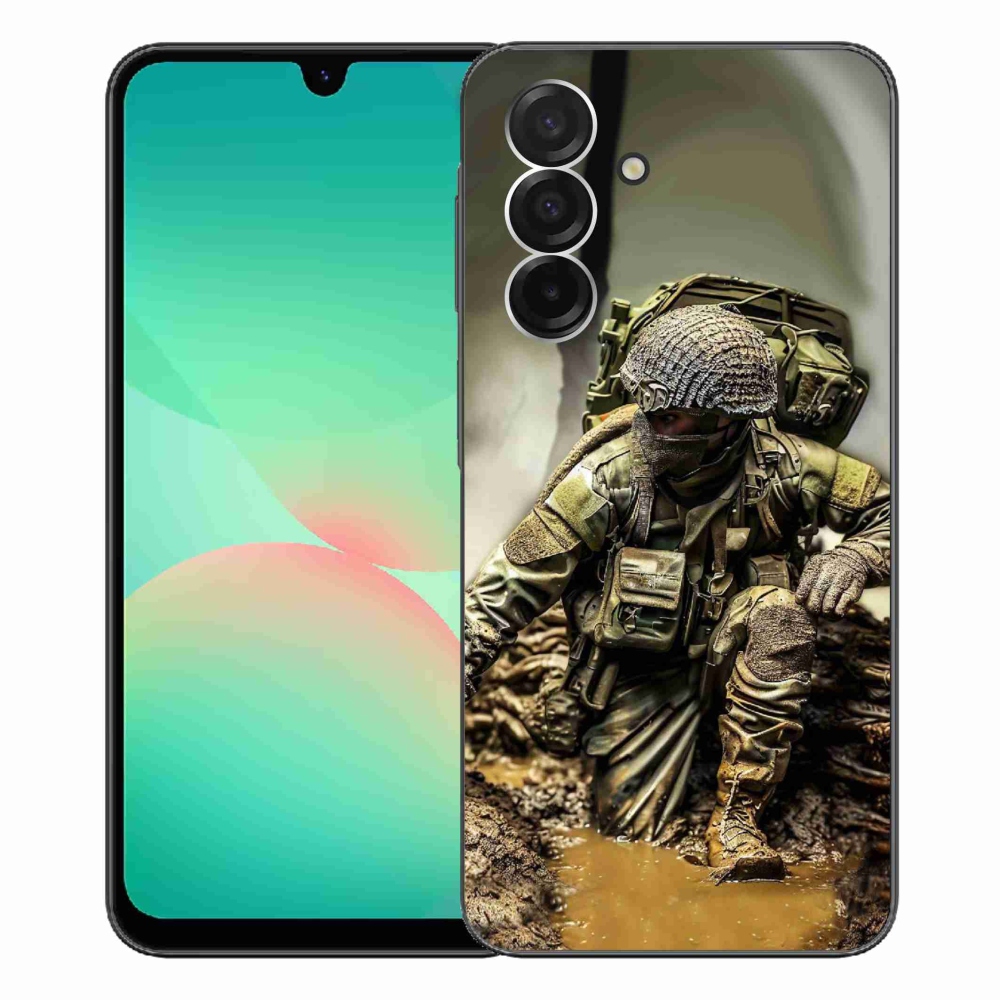 Gél védőhuzat mmCase Samsung Galaxy A26 5G - katonás