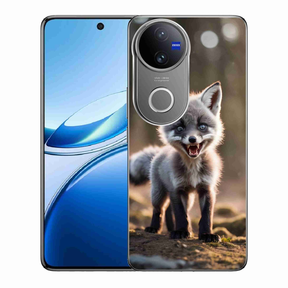 Zselés borítás mmCase a Vivo V50 5G-n - angry fox
