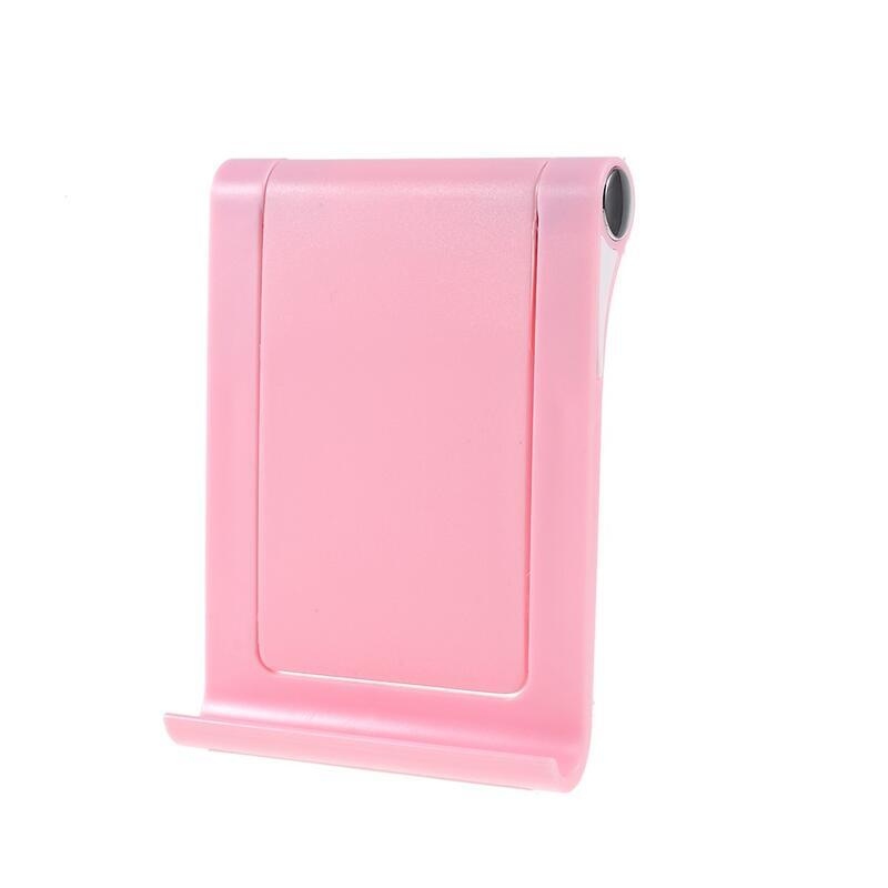 V-Stand állítható mobiltelefon állvány - rózsaszín