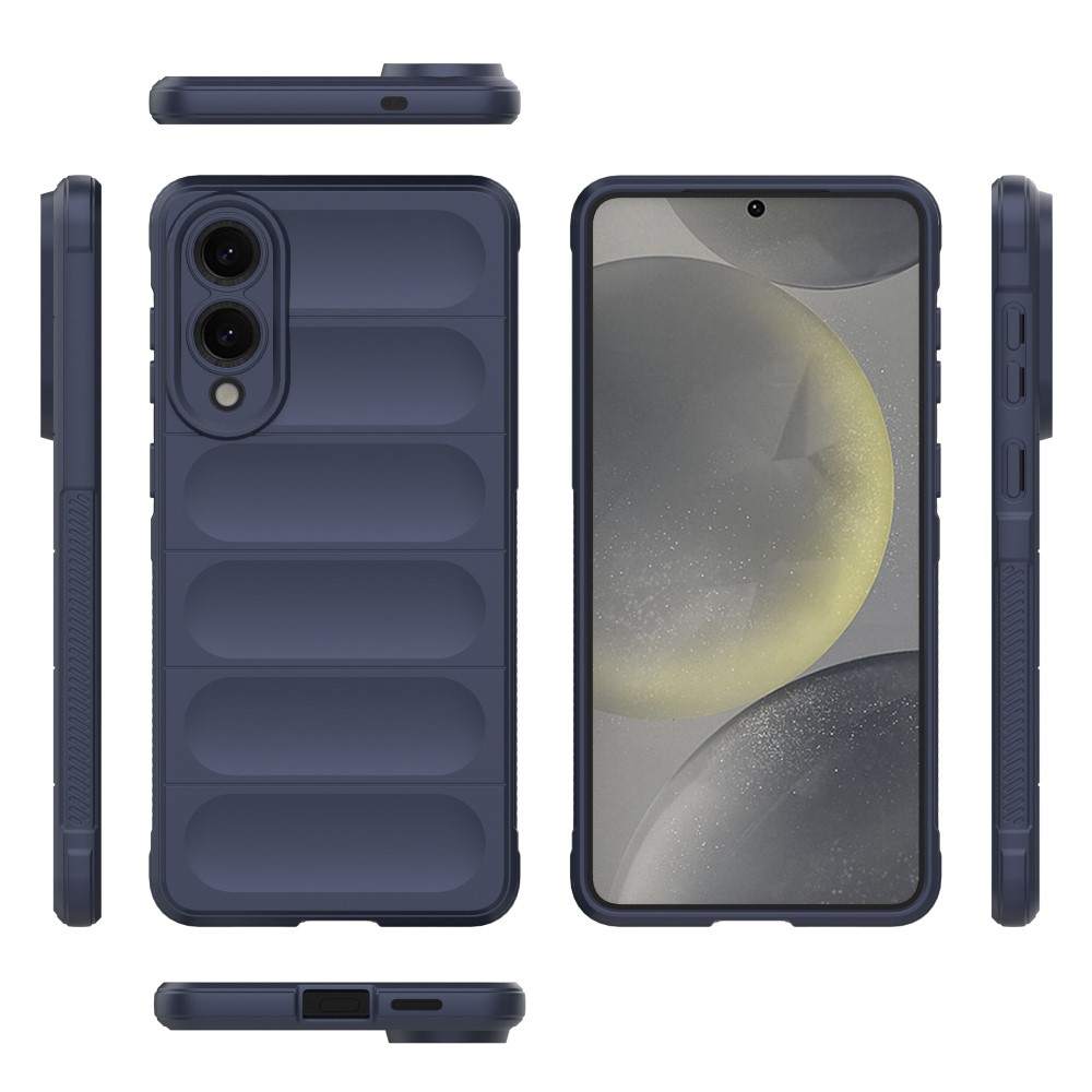 Rugg tartós zselés tok Samsung Galaxy S25 Edge készülékhez - sötétkék
