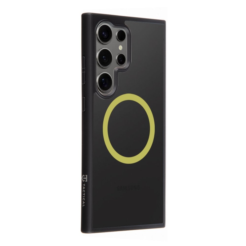 Taktikai MagForce Hyperstealth 2.0 borító a Samsung Galaxy S24 Ultra fekete/sárga számára