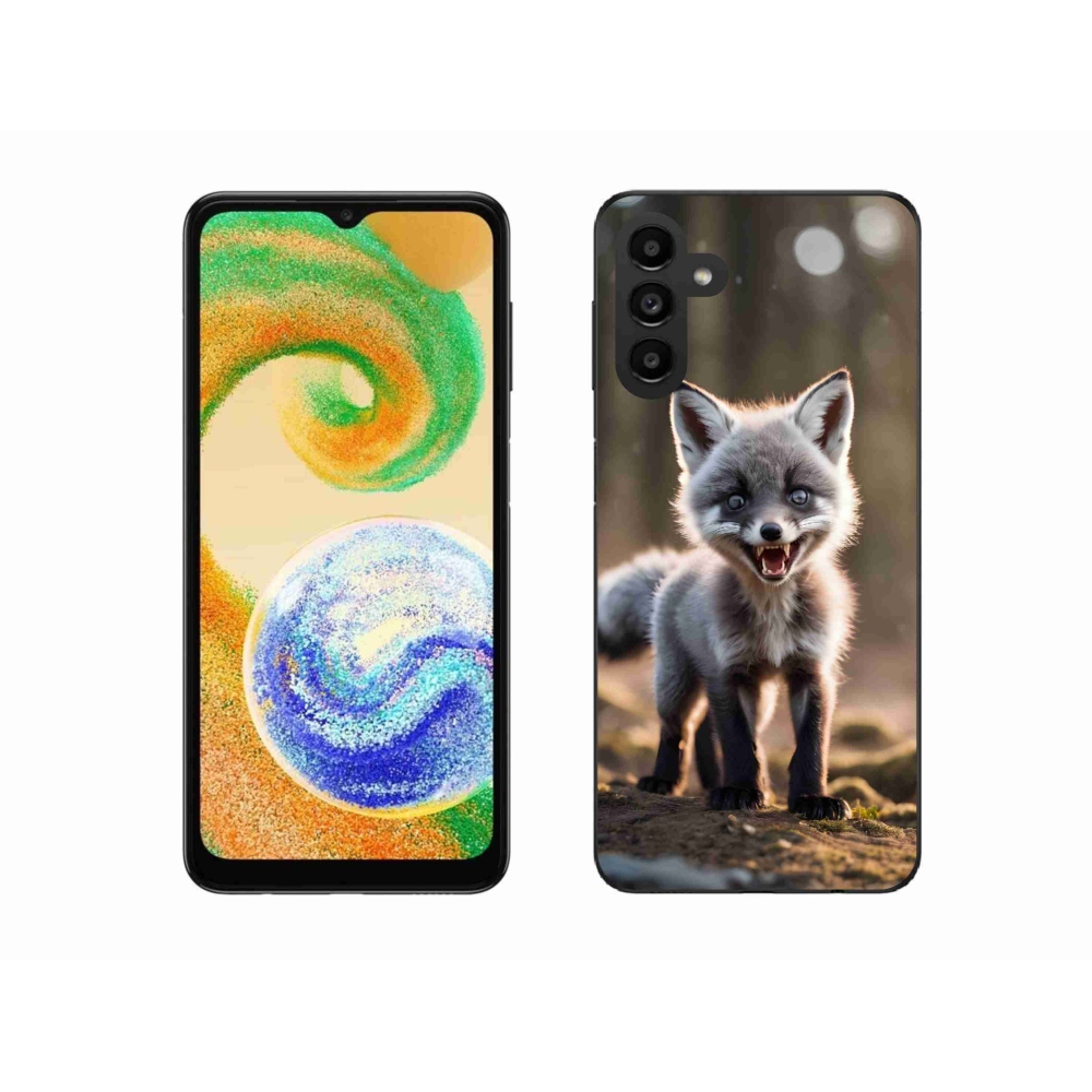 Zselés borítás mmCase Samsung Galaxy A04s (164.7x76.7x9.1mm) - angry fox