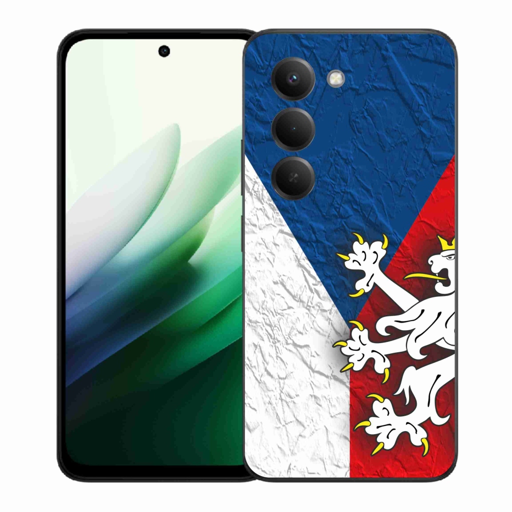 Gél borítás mmCase a Xiaomi Redmi 15 5G - cseh zászlóhoz 1