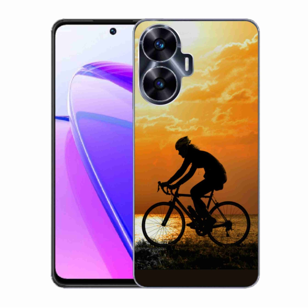 Gél borító mmCase a Realme C55-hez - kerékpározás