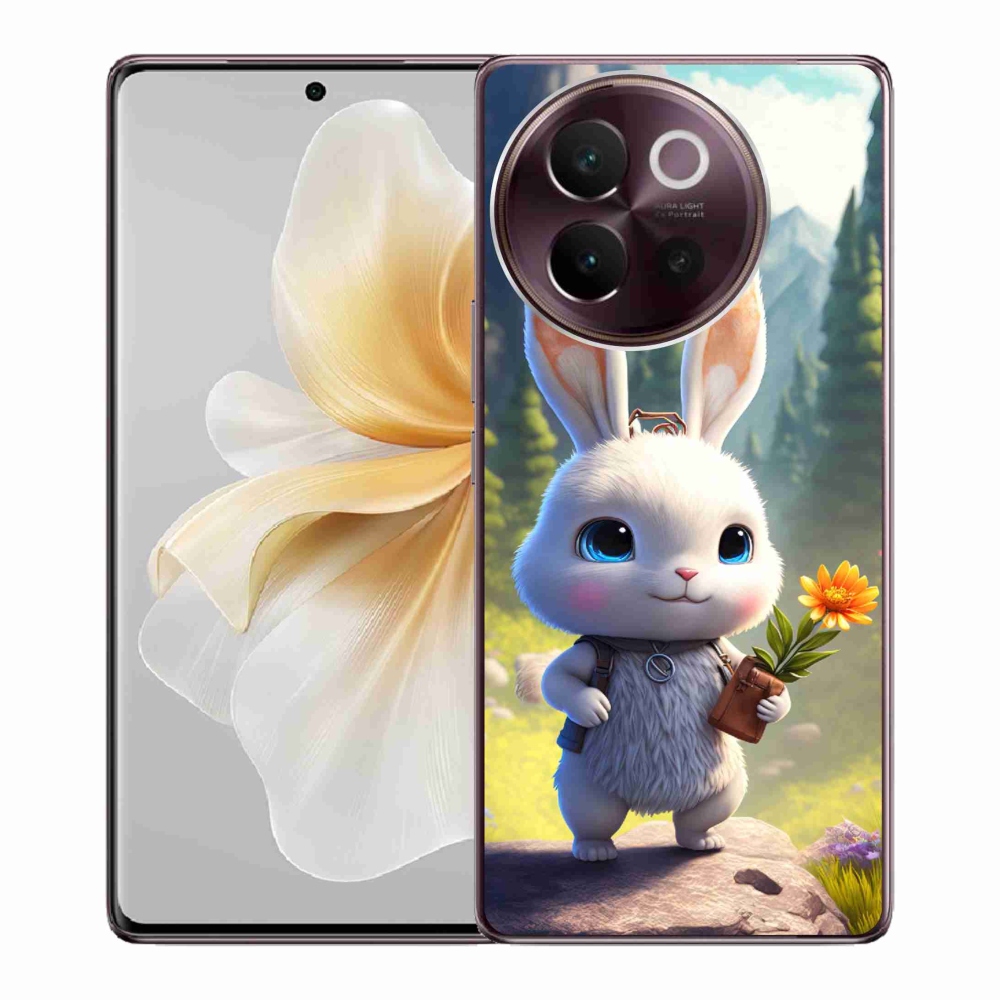 Gél borítás mmCase a Vivo V40 Lite 5G készülékhez - aranyos nyuszi