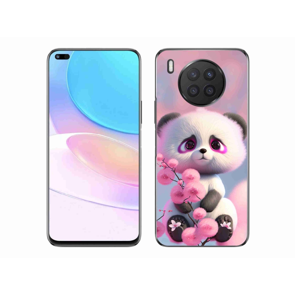 Zselés borítás mmCase a Honor 50 Lite készülékhez - aranyos panda 1