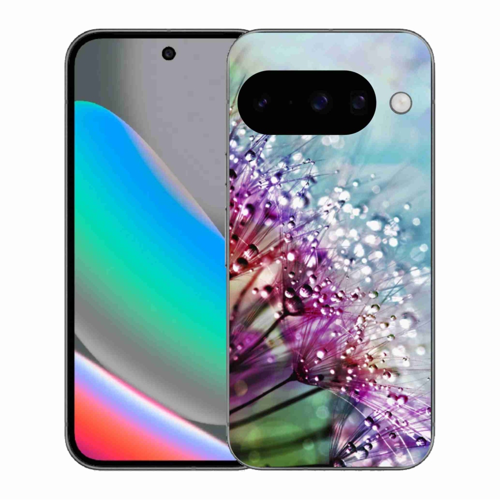 Gél borítás mmCase a Google Pixel 10 számára - színes virágok
