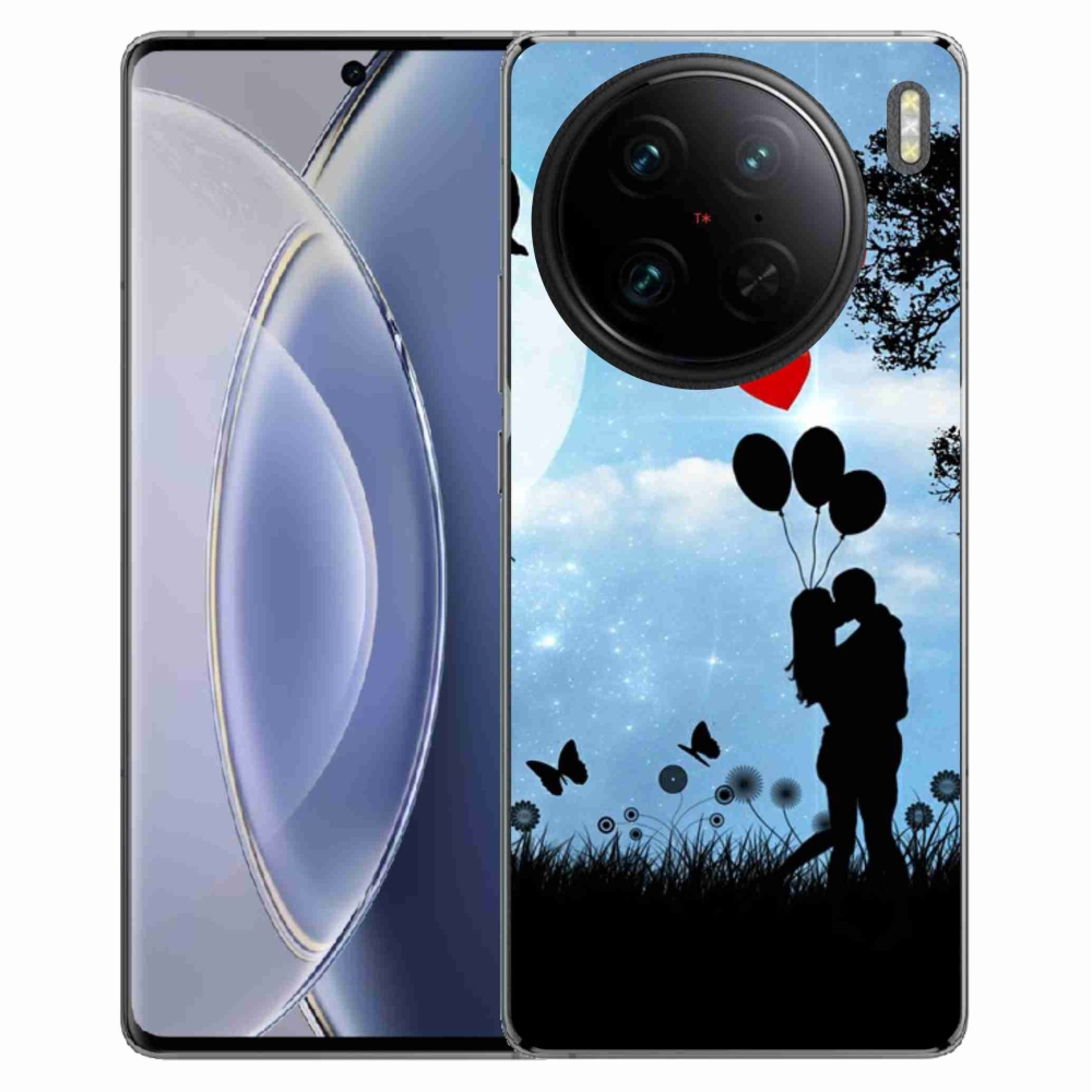 Gél tok mmCase a Vivo X90 Pro számára - szerelmes pár
