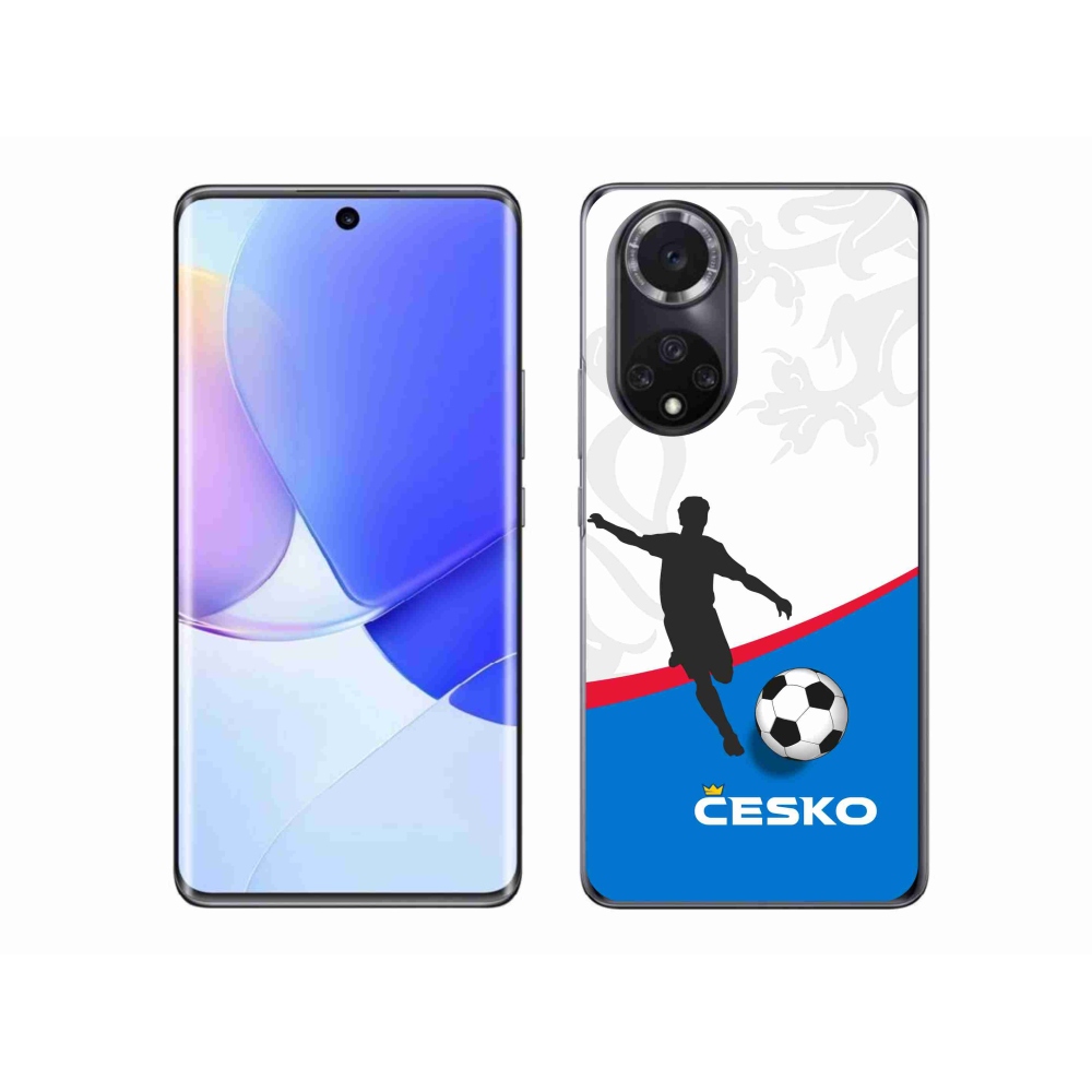 Gél borítás mmCase a Huawei Nova 9-hez - futball Csehország 1