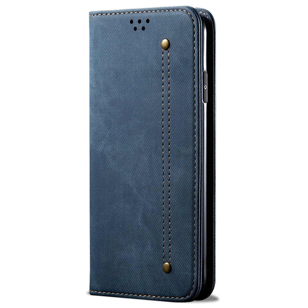 Jeanse könyvtáska Xiaomi 15 Ultra - kék