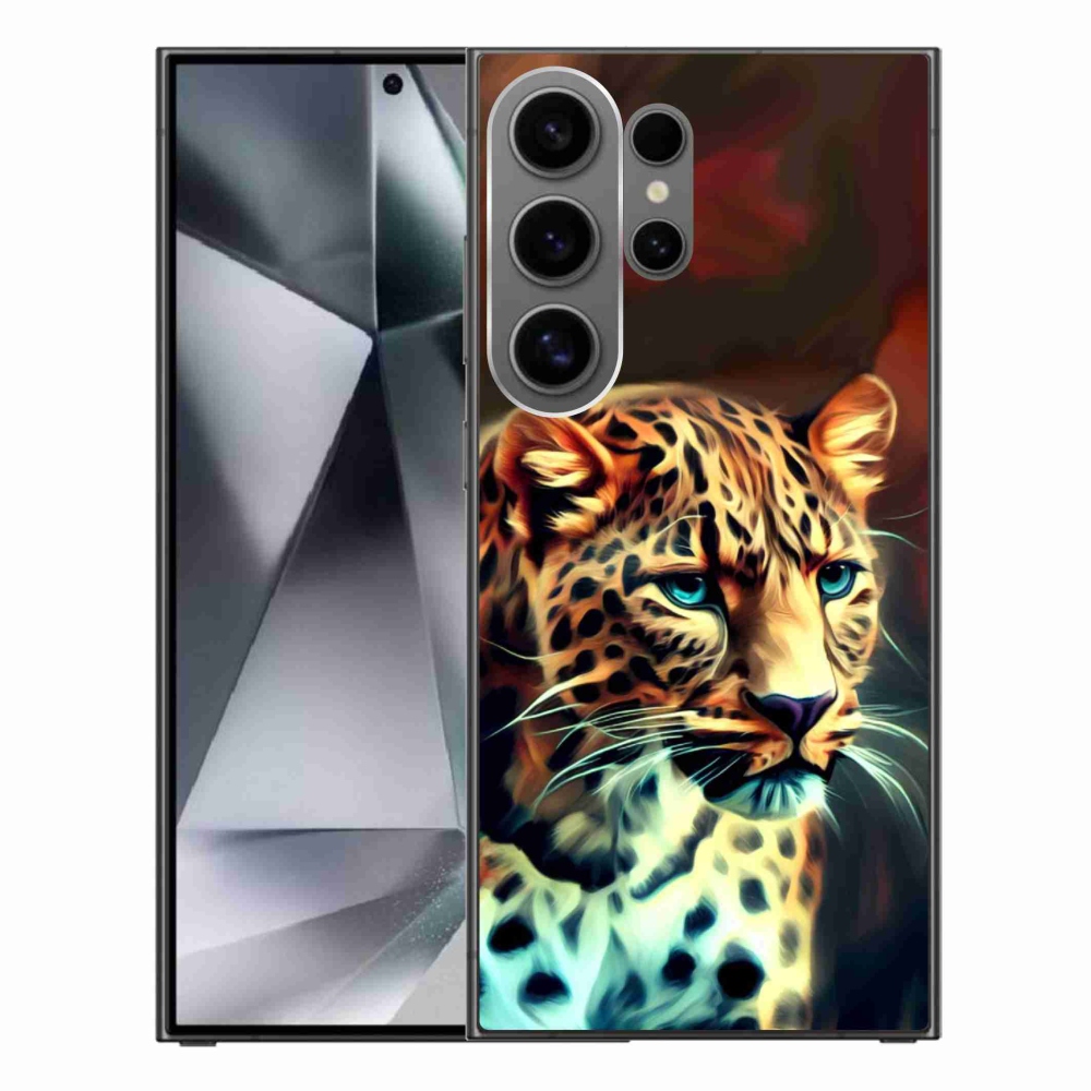 Zselés borítás mmCase Samsung Galaxy S24 Ultra készülékhez - leopárd