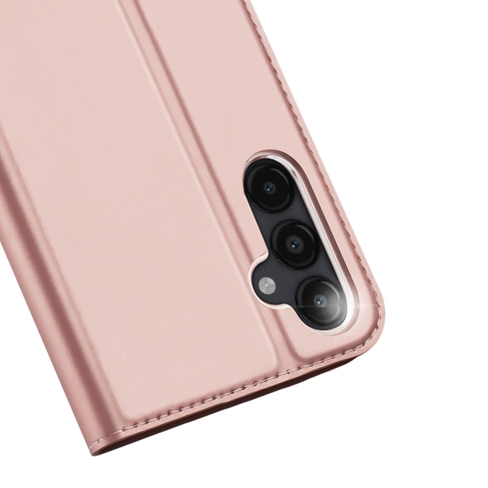DUX könyv tok Samsung Galaxy A15 4G/5G készülékhez - rózsaarany színben
