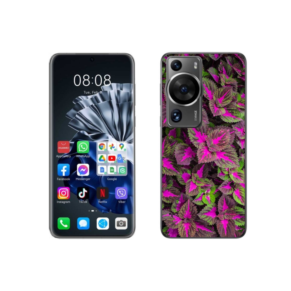 Gél borító mmCase a Huawei P60 Pro készülékhez - virág 10