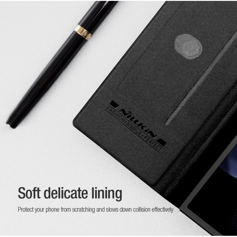 Nillkin Qin Book PRO tok Samsung Galaxy Z Fold 6 Business Fekete fekete