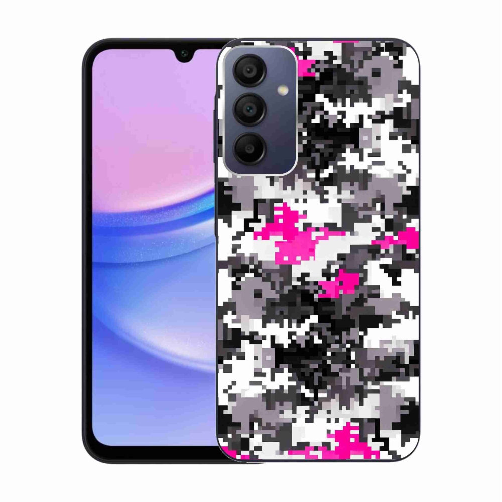 Zselés borítás mmCase Samsung Galaxy A15 4G/5G - terepszínű minta 4