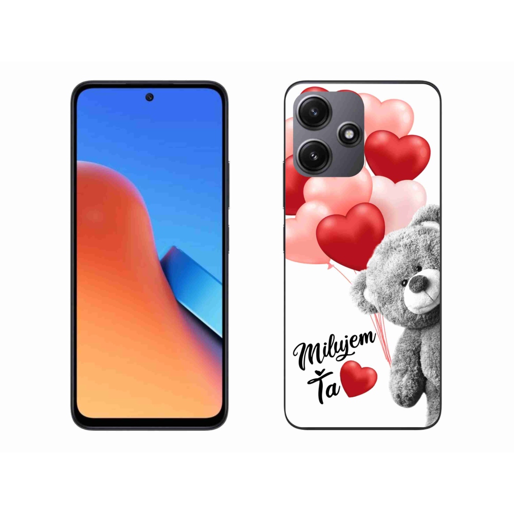 Gél tok mmCase a Xiaomi Redmi 12 5G-hez - I love you en