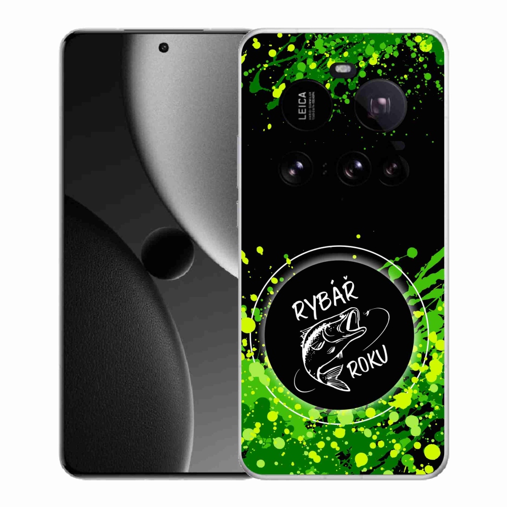 Gél borító mmCase a Xiaomi 15 Ultra - az év halászának fekete háttere