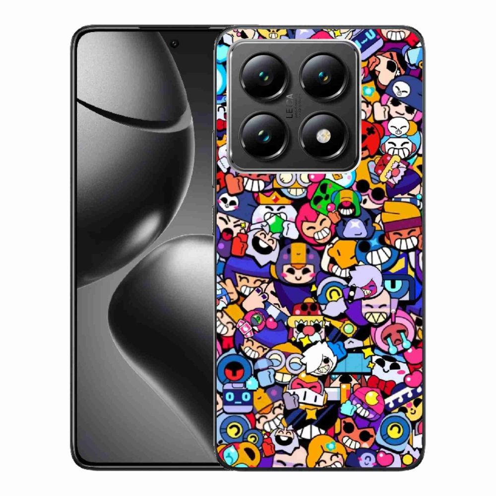 Gél borítás mmCase a Xiaomi 14T-hez - brawl stars 2