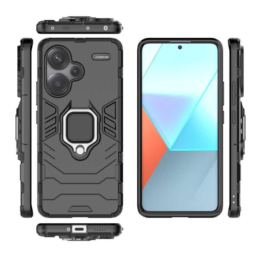Guardy tartós borító a Xiaomi Redmi Note 13 Pro+ 5G készülékhez - fekete