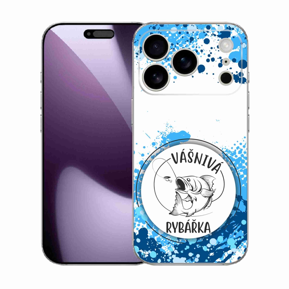 Gél borítás mmCase iPhone 17 Pro készülékhez - kémiai elemek fekete és fehér háttérrel