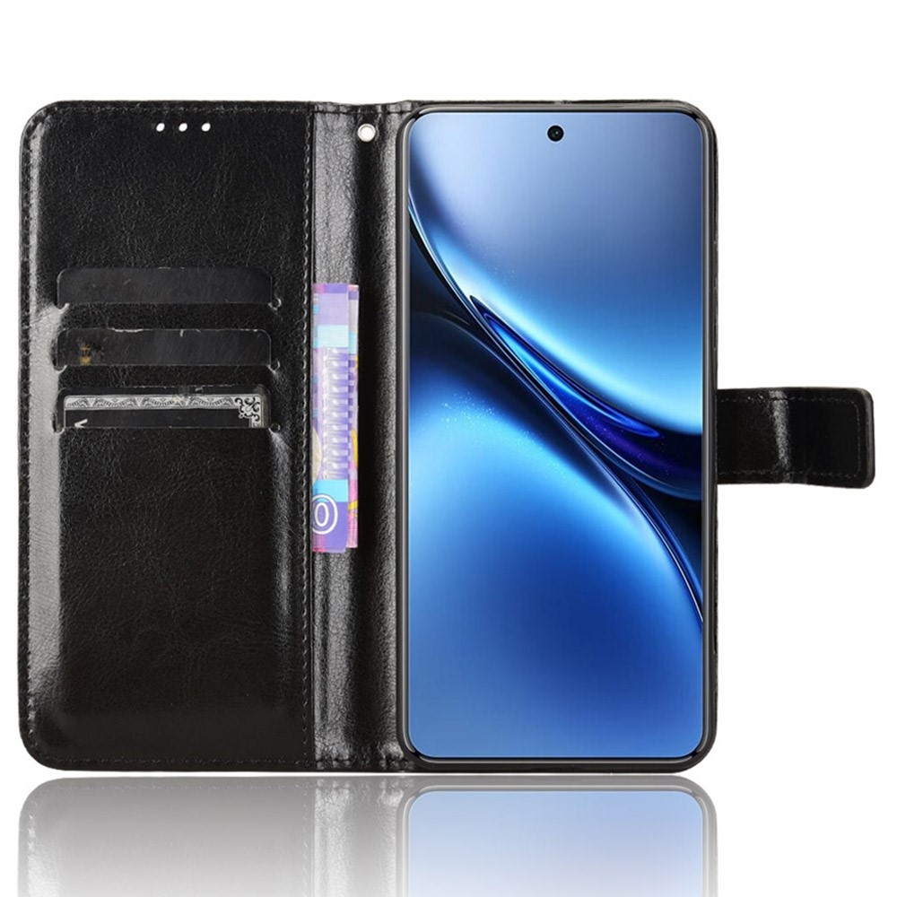 Őrült könyv tok a Vivo X200 Pro 5G-hez - fekete