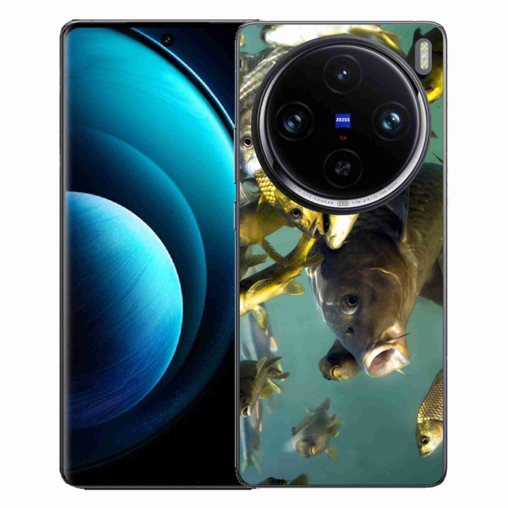 Gél tok mmCase a Vivo X100 Pro 5G-hez - halak iskolája