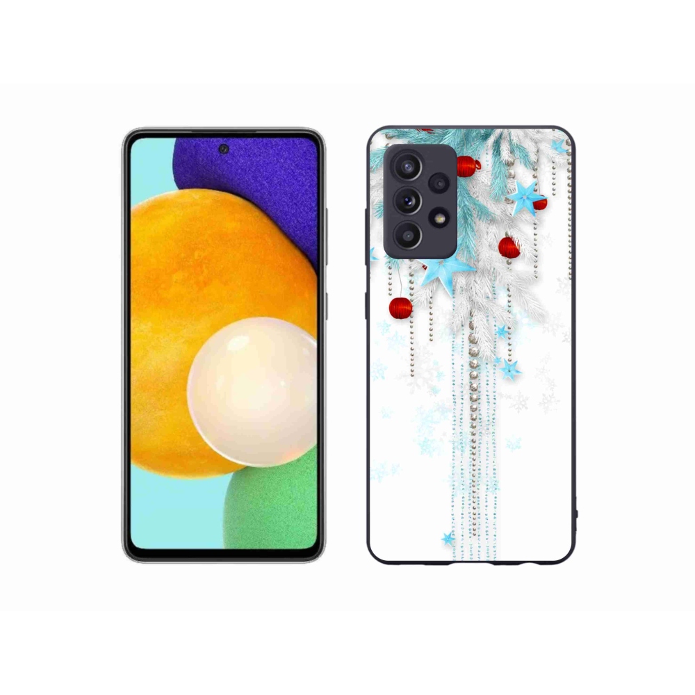 Gél borítás mmCase Samsung Galaxy A52s 5G - karácsonyi dekorációk