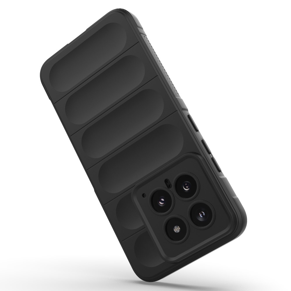Rugg tartós zselés tok Xiaomi 14 - fekete
