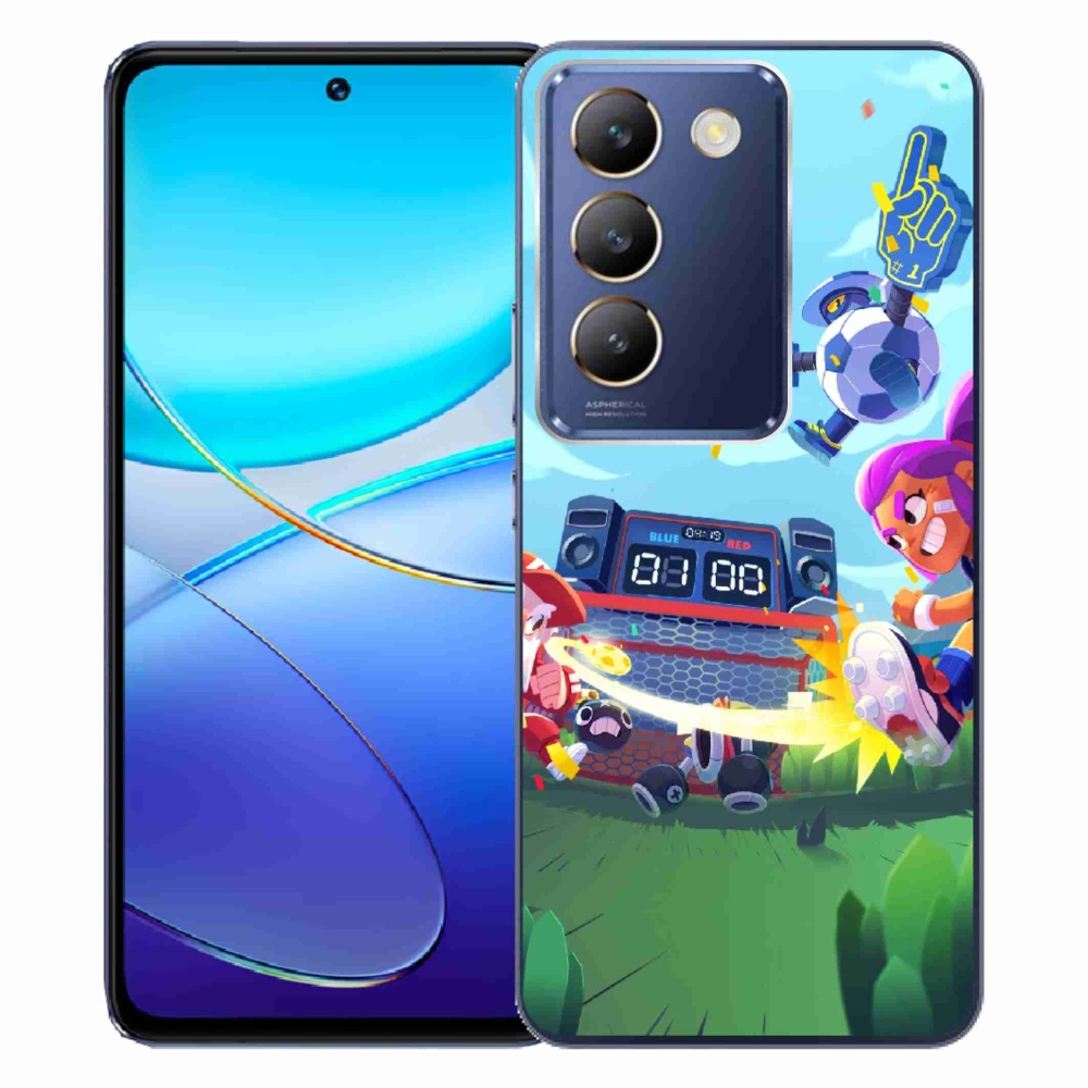 Gél borítás mmCase a Vivo V40 SE 4G/5G-hez - verekedés csillagok 1