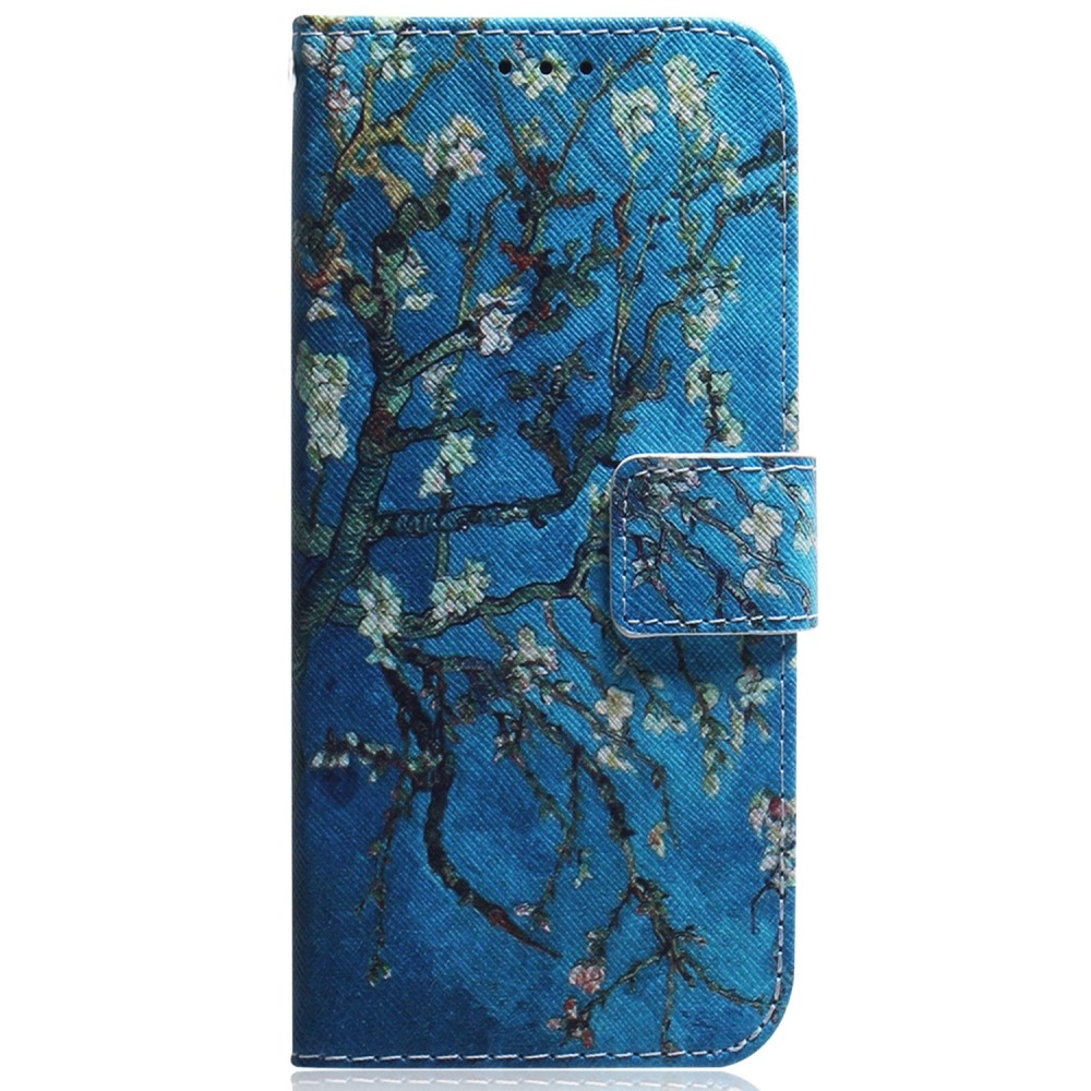 Printy könyv tok Xiaomi 13T/13T Pro - fa virágokkal