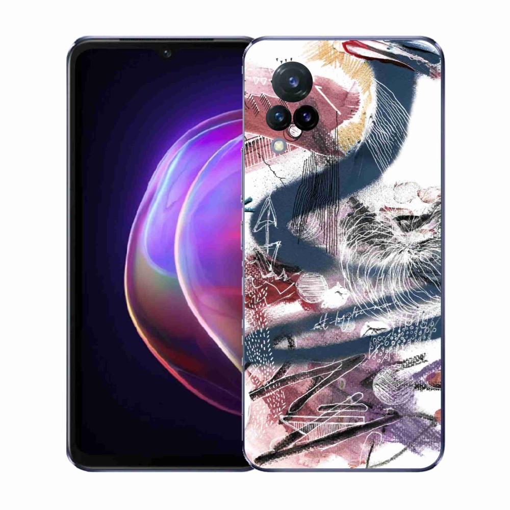 Gél borítás mmCase a Vivo V21 4G/5G készülékhez - absztrakt motívum 28