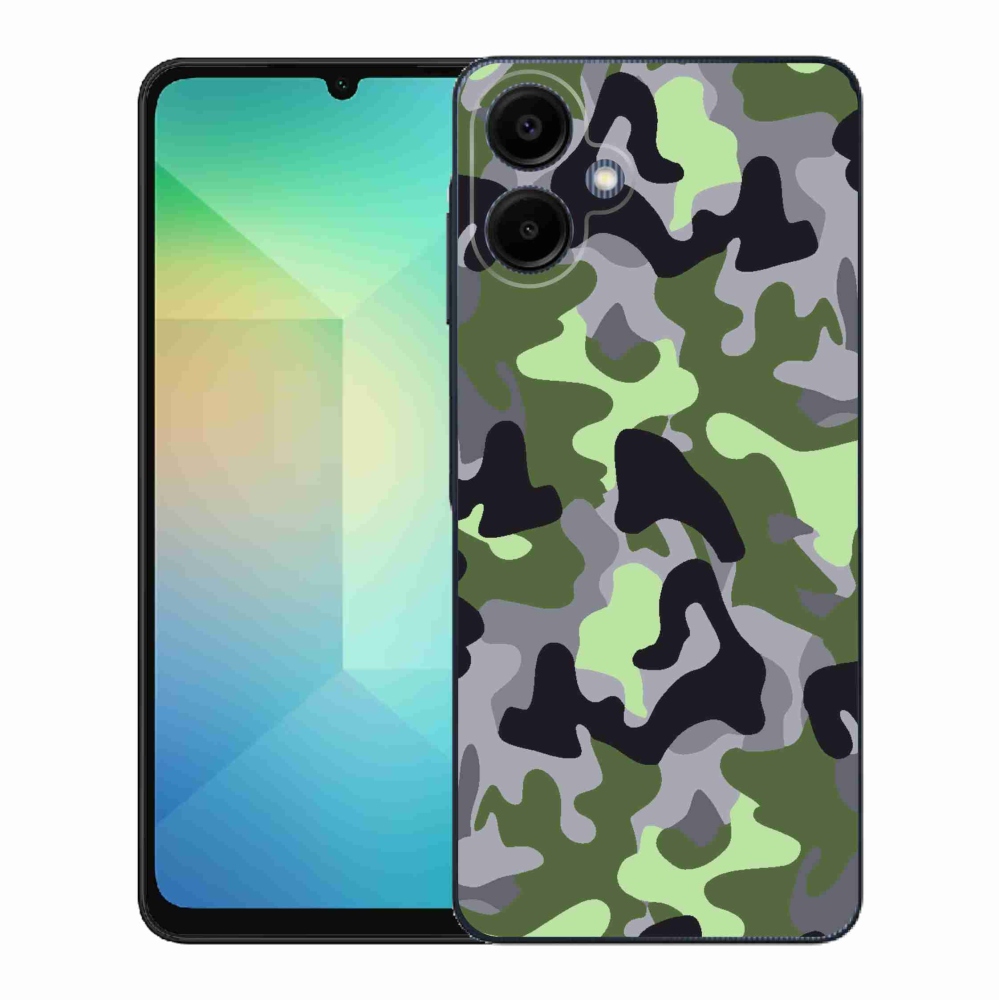 Zselés borítás mmCase Samsung Galaxy A06 4G - terepszínű minta 7