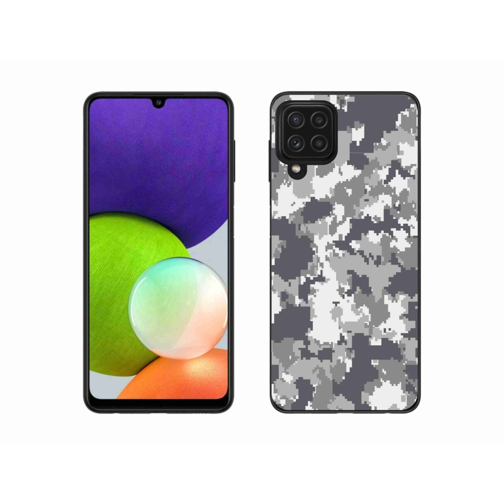Zselés borítás mmCase Samsung Galaxy A22 4G - terepszínű mintázat 2