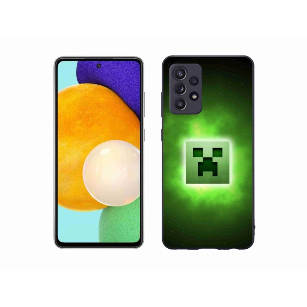 Zselés borítás mmCase Samsung Galaxy A52s 5G - minecraft
