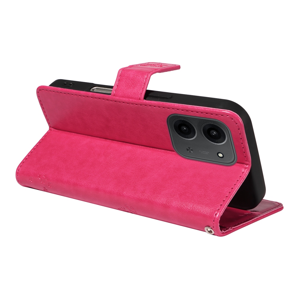 Fák könyve tok Xiaomi Redmi 15C 4G/5G (173mm) - rózsaszínű
