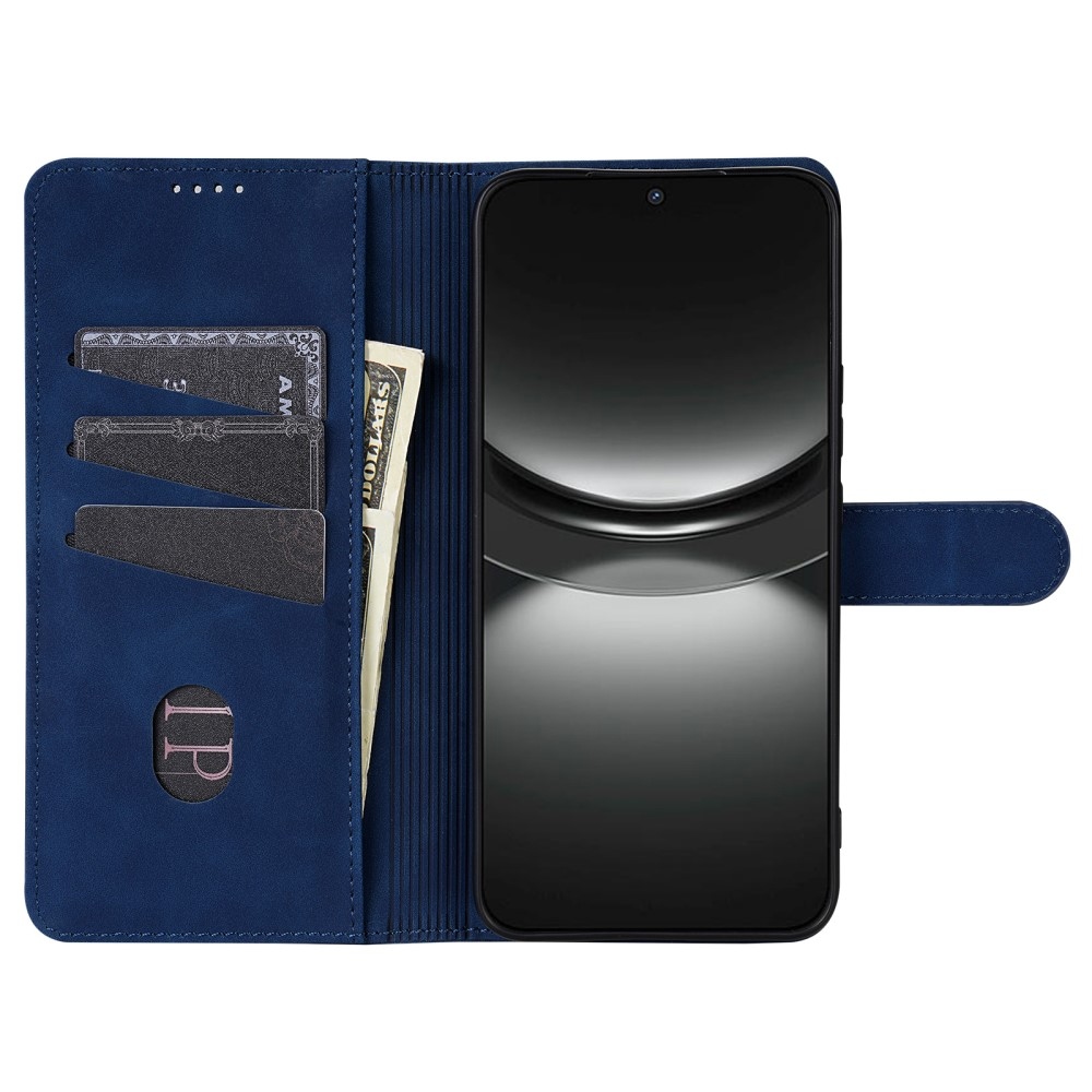 AZNS tok könyv tok Xiaomi Poco X7 Pro 5G-hez - kék