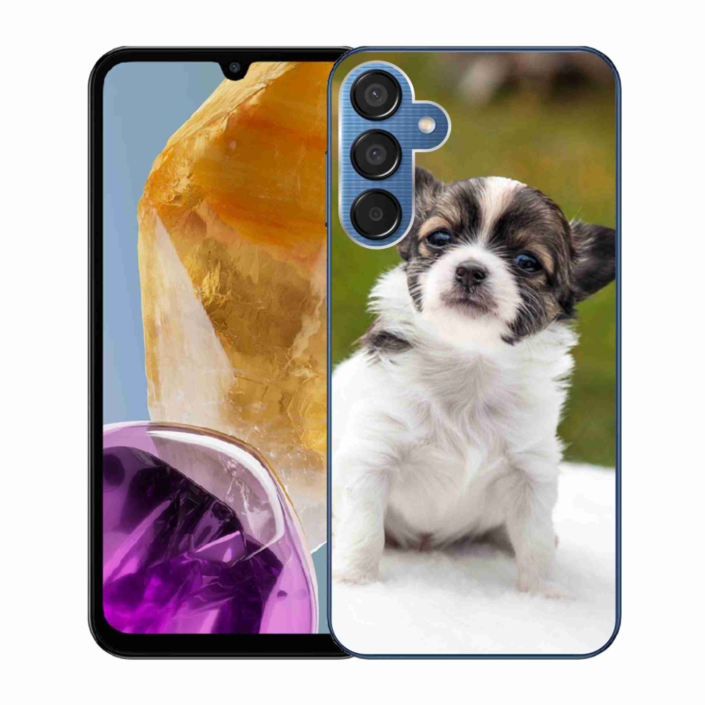 Gél tok mmCase a Samsung Galaxy M15 5G készülékhez - chihuahua 4